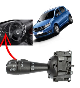 DACİA SANDERO FAR VE SİNYAL KOLU  2013--2016 ARKA SİSLİ
