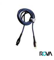 Rova TYPE-C to IOS Hızlı Şarj Örgü Kablo 120 cm 