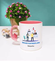 İnsan Kaynakları Kupa Bardak Pembe