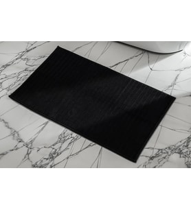 Sty Leticia Siyah Banyo Paspası 60x100 cm