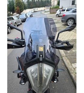 MOTOCAM KTM 890 Adv Ön Cam 2021-2023 Model 57cm Füme Renkli 3mm APARATSIZDIR