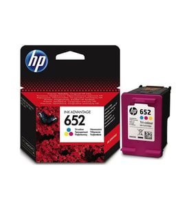 HP 652 Color Renkli Kartuş F6V24AE