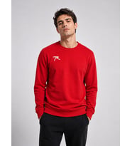 RARU Kırmızı Erkek Spor Sweatshirt - Frux