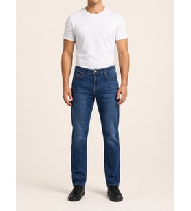 71991F-73604 ERKEK STRAIGHT FIT MID RISE DENİM PANTOLON 71991F-73604