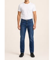 71991F-73604 ERKEK STRAIGHT FIT MID RISE DENİM PANTOLON 71991F-73604