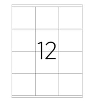 Jokey Kırtasiye 5 TABAKA A4 Laser Etiket Beyaz 105 x 48 mm