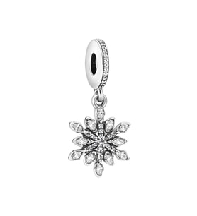 Nur Silver Sallantılı Kartanesi Gümüş Charm NUR-BL09906