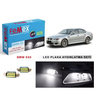 Bmw E60 LED Plaka Aydınlatma Ampul Seti FEMEX Parlak Beyaz