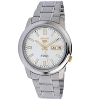 SEIKO 5 SNKK09K PİLSİZ OTOMATİK ÇELİK ERKEK KOL SAATİ (Gümüş)