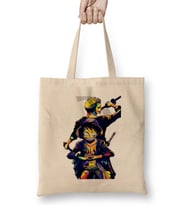 Luffy One Piece Luffy And Zoro Bez Çanta Uzun Saplı