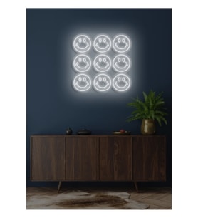 Gülücük Figürlü Neon Tabela