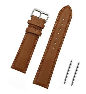 Açık Kahverengi Taba Saat Kordonu Kayış 18-20-22-24mm