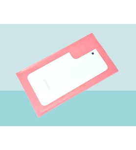 Tkgz - Samsung Galaxy S22 Arka Kapak Batarya Kapağı - BEYAZ