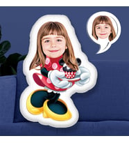 eJOYA Kişiye Özel Fotoğraflı Minnie Mouse Yastık 115283