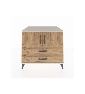 Kronos Şifonyer 2 Raflı 2 Çekmeceli 2 Kapaklı 88x59x80 Aytaşı-Çam