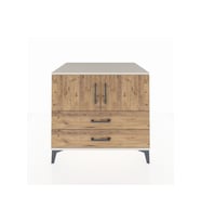 Kronos Şifonyer 2 Raflı 2 Çekmeceli 2 Kapaklı 88x59x80 Aytaşı-Çam