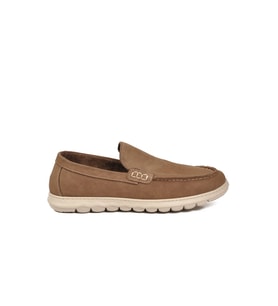 Voyager Mavi Nubuk Hakiki Deri Anatomik Hafızalı Rahat Taban Erkek Casual Ayakkabı Loafer M732