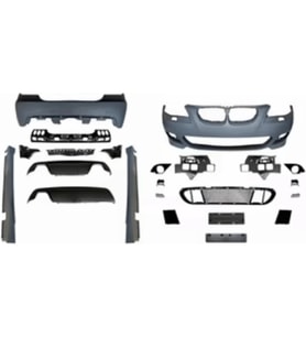 BMW E 60-LCI 2007-2009 Gövde Kiti E60 LCI F Yık Lı PDCli Ön Arka 18mm 00 Çıkış Mrşp Li M Tech 517779