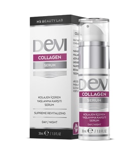 Devi Collagen Serum 30ml Yaşlanma Karşıtı Nemlendirici Kolajen Serumu