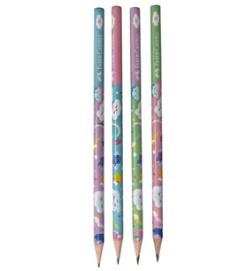 Faber Castell Sevimli Bulutlar Kurşun Kalem - 6 adet