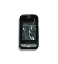 Samsung E2652 Kasa Samsung Galaxy E2652 Uyumlu Siyah Renk Orta Kasa Ön Arka Kapak Tuş Takımı