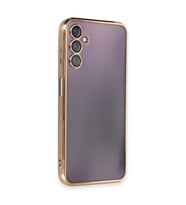Samsung Galaxy A14 4g Kılıf Kamera Korumalı Lensli Silikon - Gold