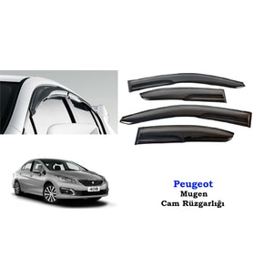 Peugeot 408 Mugen Cam Kenar Rüzgarlığı