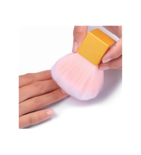 Toz Fırçası Pembe Yumuşak Lüks Seri