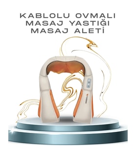 Vücut Masaj Aleti – Ergonomik Tasarım, Güçlü Ovmalı Masaj Teknolojisi