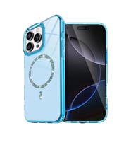 iPhone 14 Pro Max Live Diamond Magsafe Kapak - Mavi