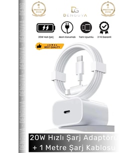 #ŞarjAdaptör 20W Hızlı Şarj Adaptör Seti Lightning Data Type C Kablosu 7 8 X 11 12 13 14 15 Plus Pro