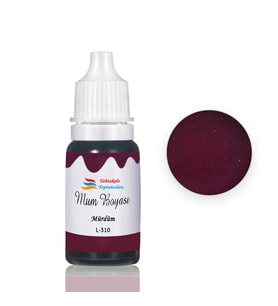Mum Boyası Sıvı Pigment Boya 20 ML  Mürdüm - L310