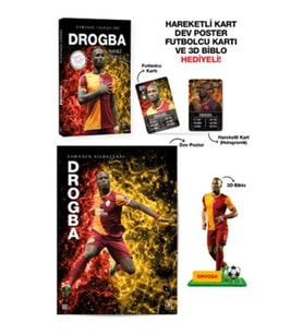 Drogba - Sahanın Yıldızları - 3D Biblo Hediyeli!