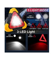 Hurry Bolt Şarjlı Cob Led Reflektör (5343)