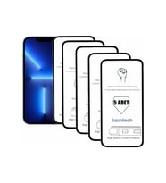 Apple Uyumlu iPhone 13 Pro Max İle Ekran Koruyucu Tam Kaplayan 5li Set