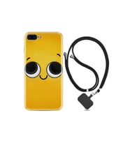 Iphone 6 6s Plus Uyumlu Kılıf Resimli Desenli Silikon Boyun Askılı Yellow 1831