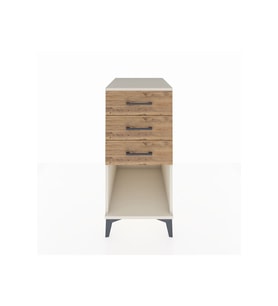 Kronos Komodin 3 Çekmeceli 44x59x96 Aytaşı-Çam