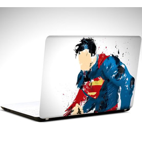 Süperman 2 Laptop Sticker 15.4 inch (37X26CM)