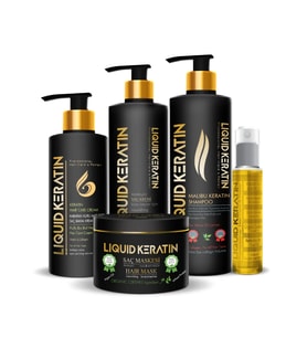 Kabaran Saç Keratin Bakım Seti (5'li)
