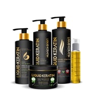 Kabaran Saç Keratin Bakım Seti (5'li)