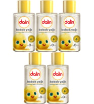 Dalin Bebek Yağı 50ML Klasik Mini (5 Li Set)