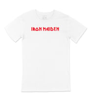 Kırmızı Iron Maiden Tişört