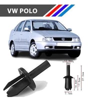 Volkswagen Polo Davlumbaz Klipsi 90262367 M1696-1 100 Adet
