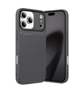 İphone 17 Auto Focus Karbon Kapak - Gri