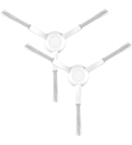 Viomi İle Uyumlu MijiaSTYJ02YM Viomi İle Uyumlu V2 Pro V3 SE Robotik Süpürge Yan Fırça Beyaz 2 Adet