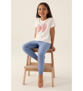 Roly Poly 3390 Butterfly Kız Çocuk Pijama Takımı