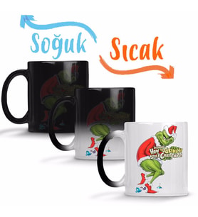 Grinch Sihirli Kupa Bardak Porselen