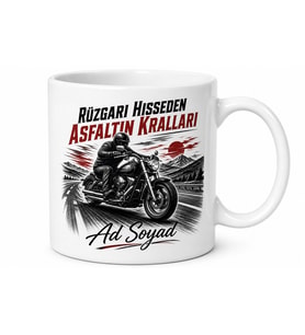 Motosiklet Aşıklarına Rüzgarı Hisseden Asfaltın Kralları Kupa Bardak Hediye