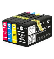 HP OfficeJet Pro 8730 için Muadil Kartuş Seti 4 Renk HP 953 XL