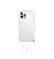 Apple iPhone 12 Pro Arka-Yan Koruyucu Poliüretan Film Wrapsol